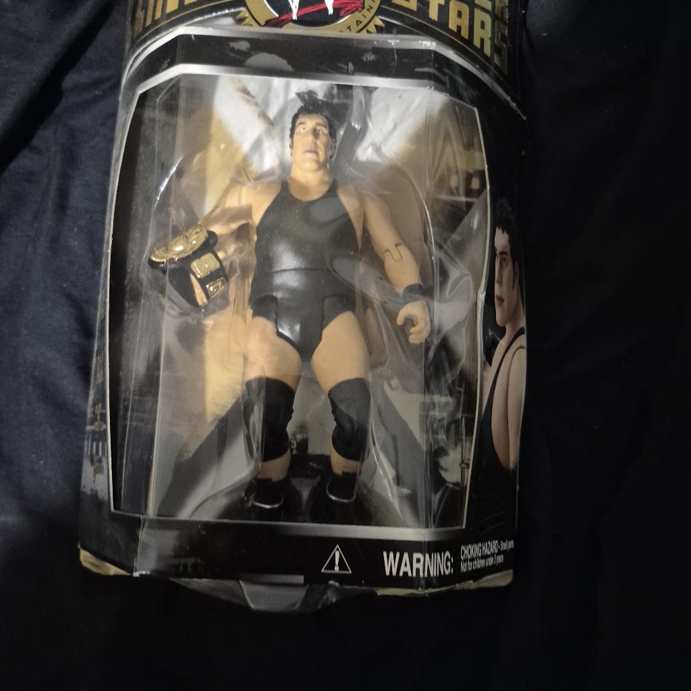 WWE Black Wrestling Figure